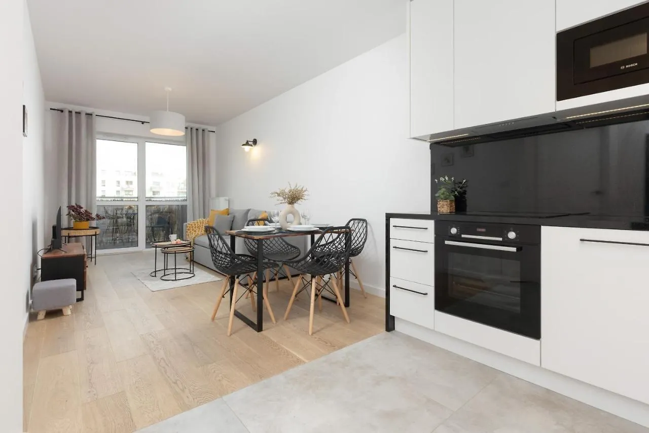 Modern & Bright Apartment With Parking And Balcony By Noclegi Renters Warsaw Poland